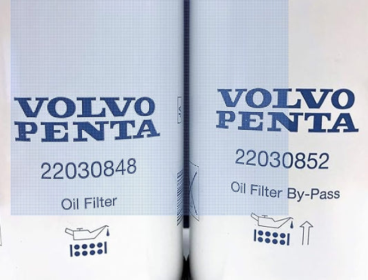 Volvo Penta New OEM OIL FILTER 22030852