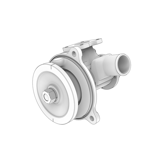 Volvo Penta NEW OEM SEAWATER PUMP  24346046